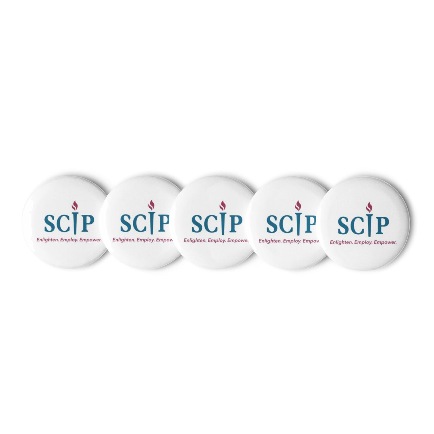 Set of SCIP pin buttons