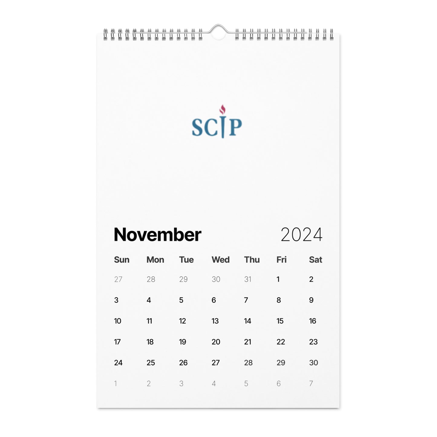 Wall calendar (2024)